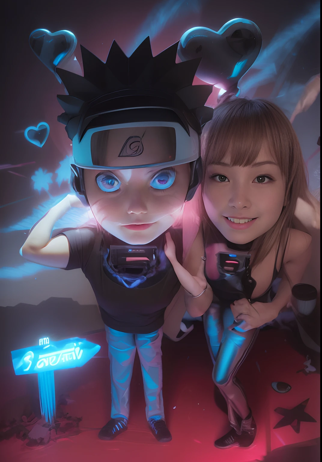 Highest image quality, outstanding details, ultra-high resolution, (realism: 1.4), the best illustration, favor details, highly condensed 1girl, with a delicate and beautiful face, dressed in a black and fuschia mecha, wearing a mecha helmet, holding a directional controller, riding on a motorcycle, the background is a high-tech lighting scene of the future city.