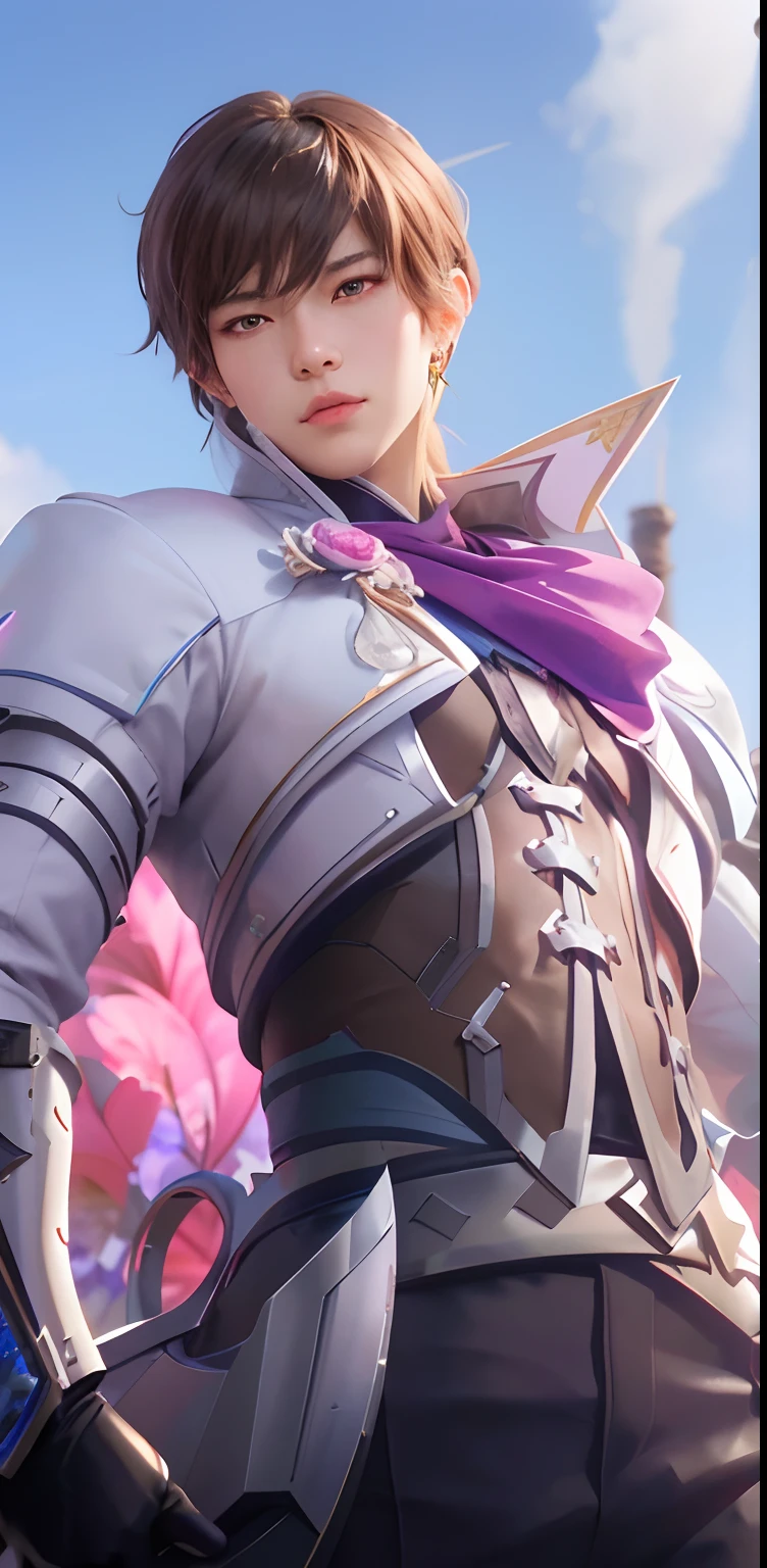 a close up of a man in a suit, keqing from genshin impact, sakimichan frank franzzeta, zhongli from genshin impact, extremely detailed artgerm, heise jinyao, sfw version, range murata and artgerm, beautiful androgynous prince, artgerm. high detail