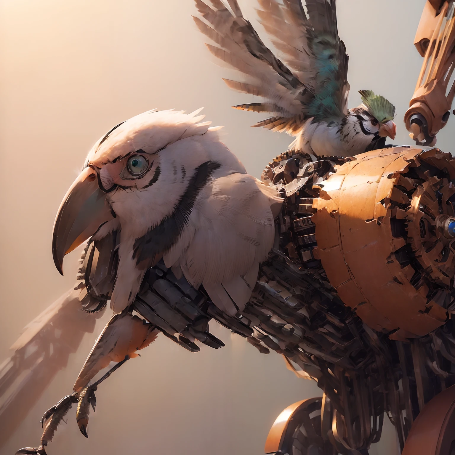 (Mechanical bird:1.8)