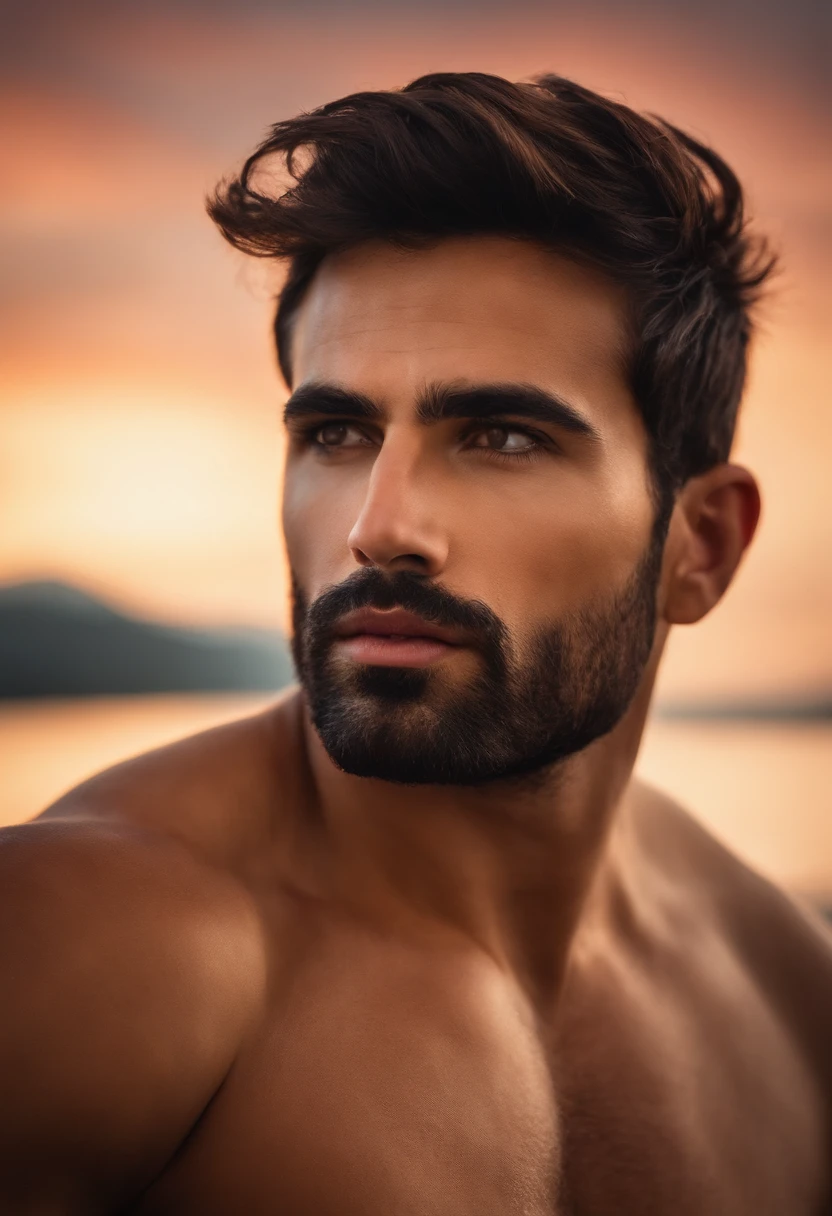 Hombre rubio desnudo, sabroso, Perfecto, Hermoso, maravilloso, con cara traviesa, Es muy sexy, masculino