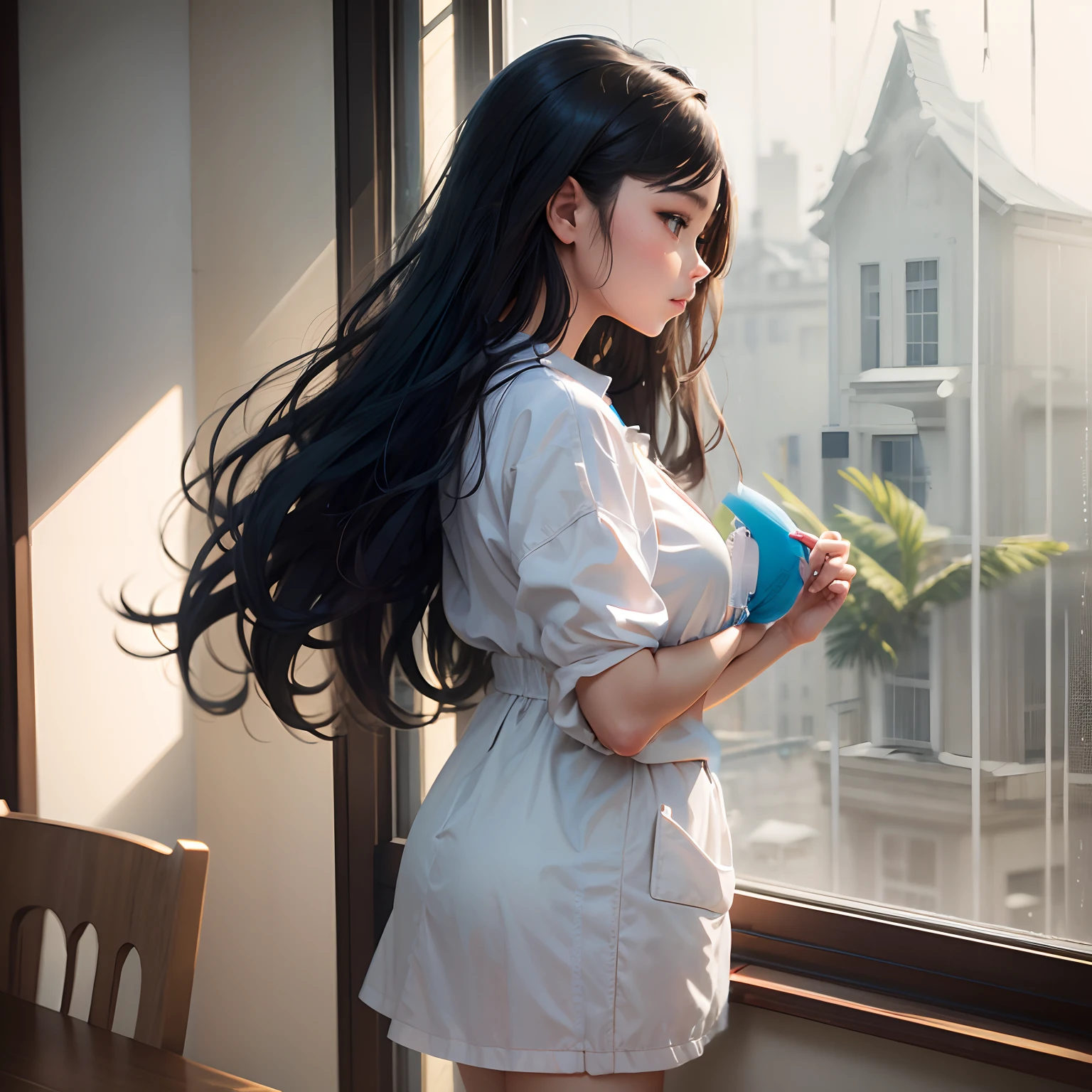 Cover with white clothes