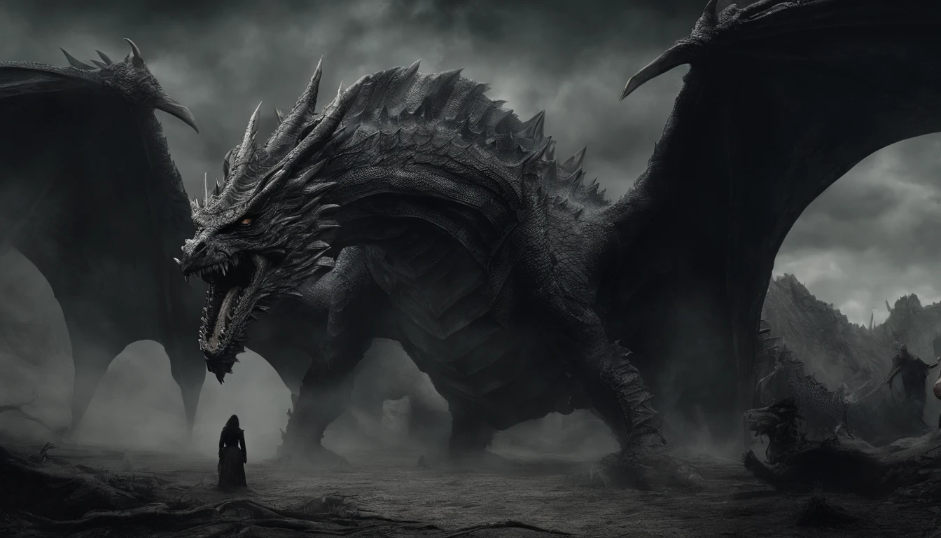 Majestic dragon