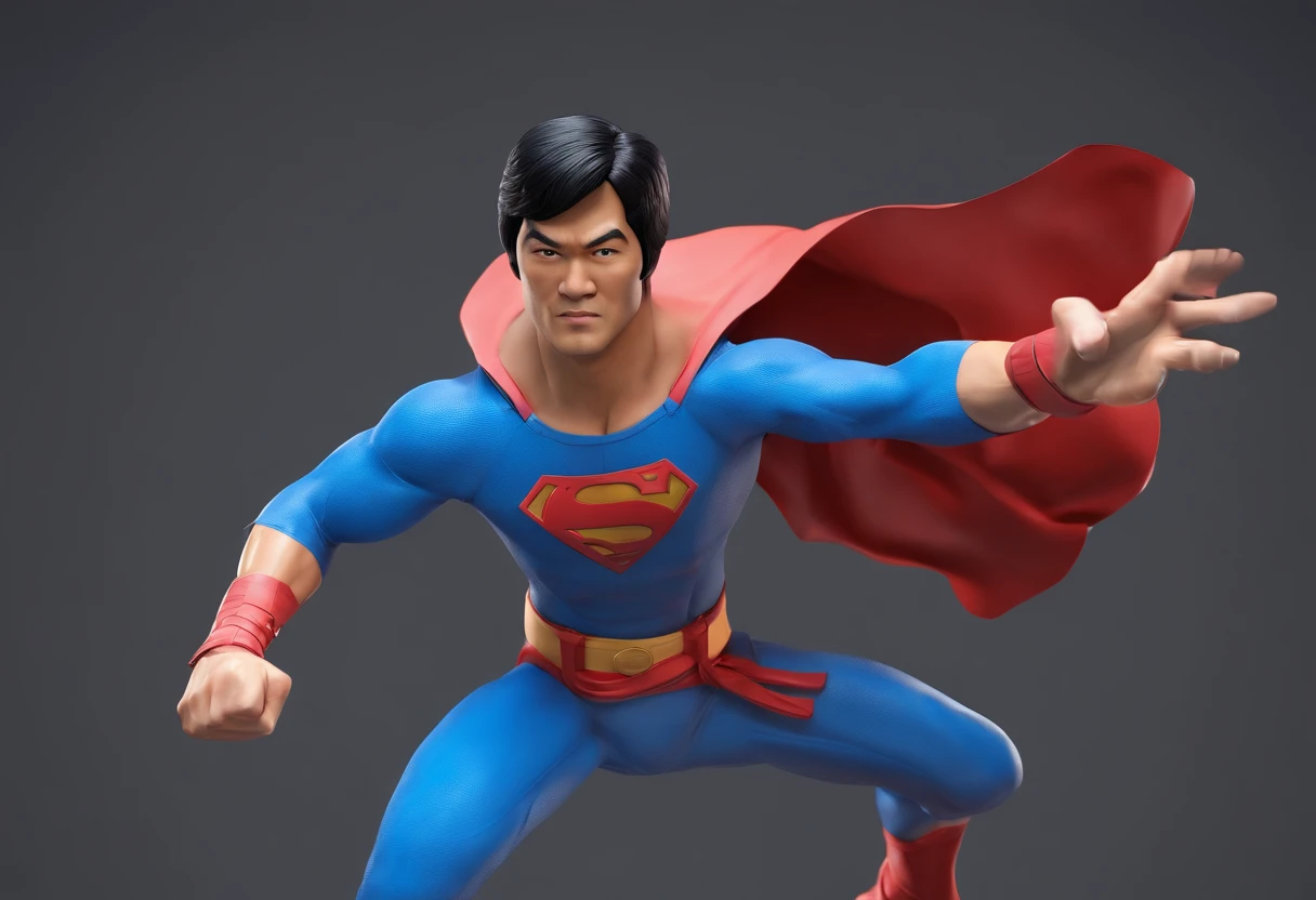 Brucelee becomes superman