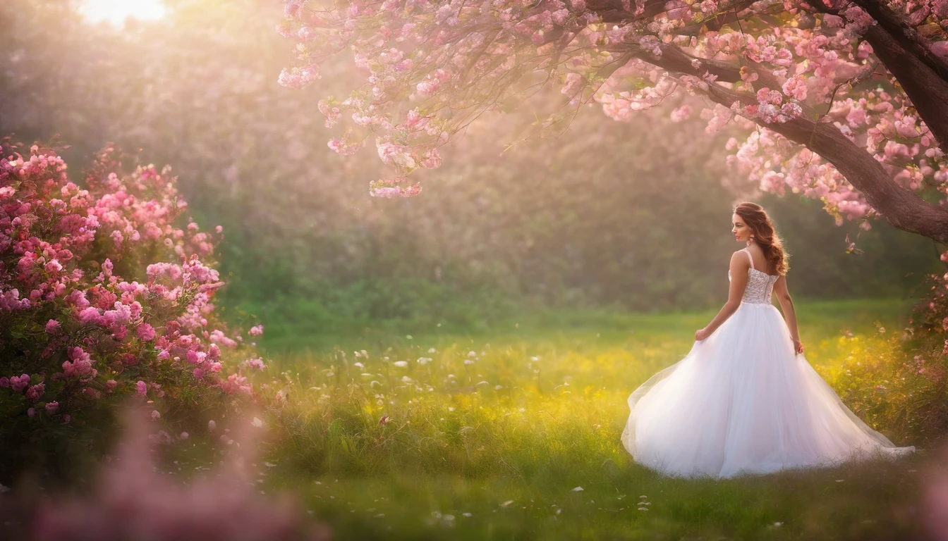 best quality,ultra-detailed,realistic,photorealistic:1.37,(HDR,sharp focus),vivid colors,bokeh,portraits,landscape,photography,pink color palette,soft lighting,dreamy atmosphere,subtle highlights,petal details,gorgeous flowers,feminine energy,gentle strokes,surrealistic touch,natural elements,delicate beauty,harmony and balance,spring vibes,sensuous curves,romantic scene,serene ambiance,peaceful garden,pink blossoms dancing,whispers of nature,nurturing environment,serene spirits,tranquil escape,harmonious garden,indulging the senses,fragrant air,whispers of petals,girl surrounded by flowers,dainty petals,blissful sanctuary,blissful blissful blissful,tranquility beyond words