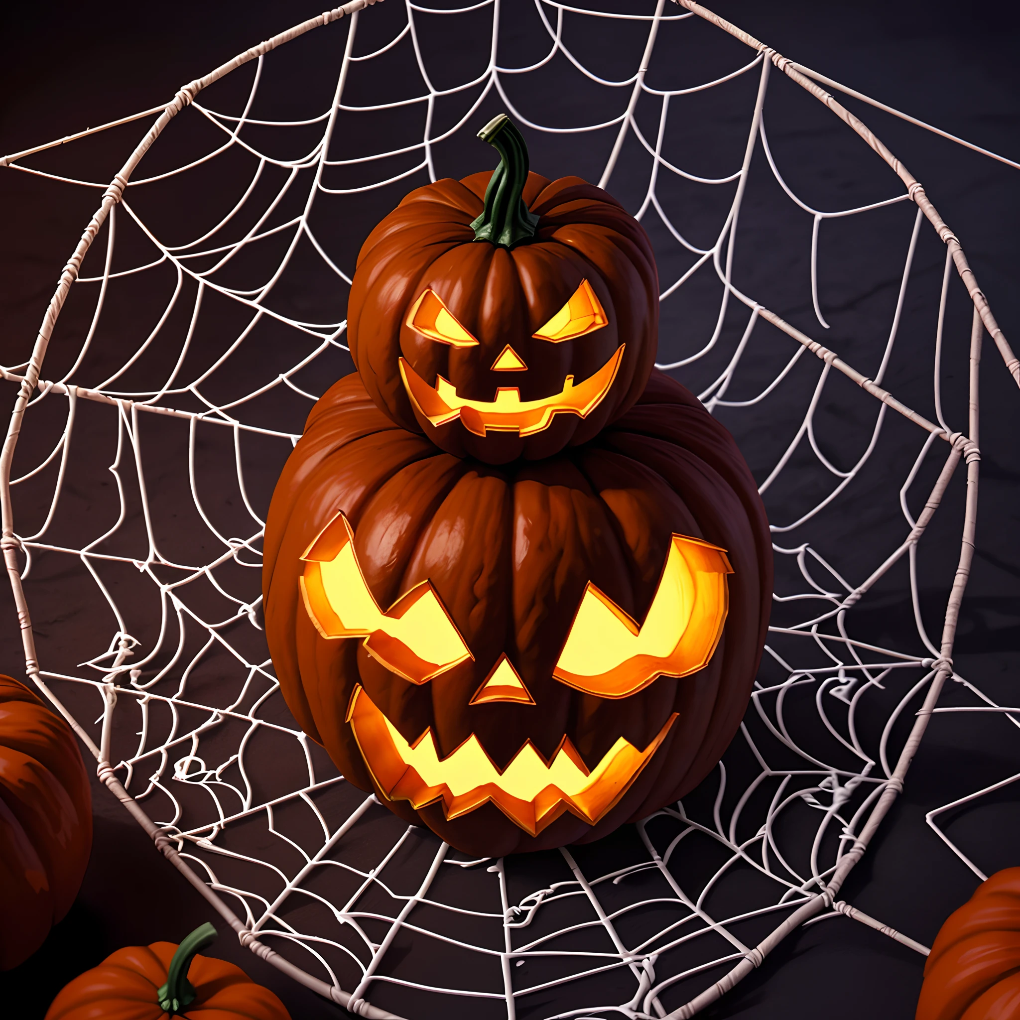 (photorealism:1.2), halloween earrings made of cold ceramic