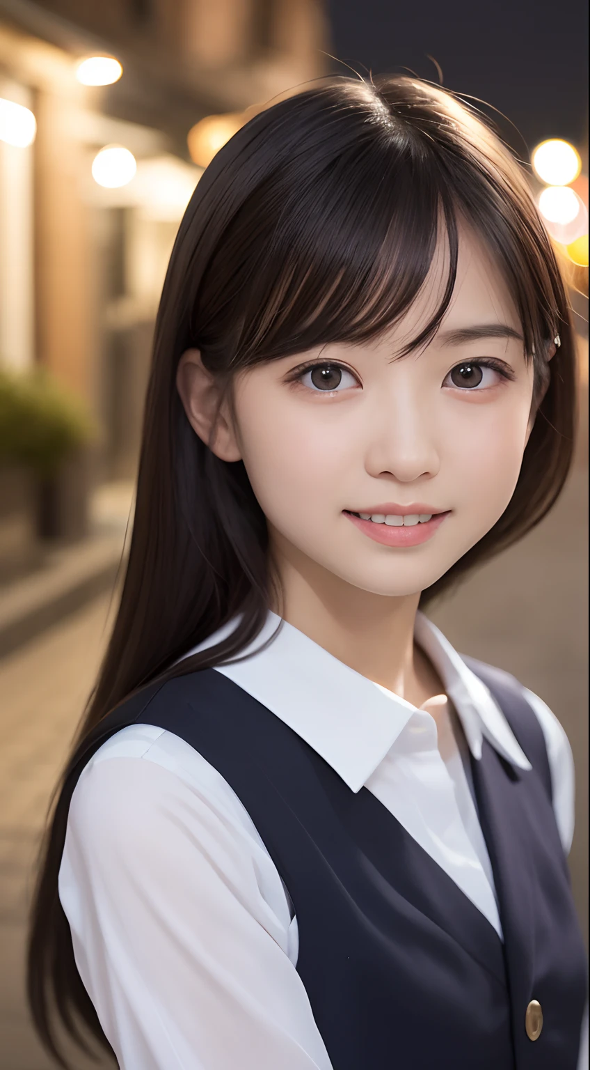 (masterpiece, highest quality:1.2), 8k, 12 year old fully nude girl, 85mm,Official AR RAW Photos, スーパースリムなスレンダーbeautiful girl, skirt、上Half BodyHalf Bodyフルヌード、She takes off her short-sleeved white shirt to show her breasts.、Showing off her beautiful medium sized breasts、show me your ears、Naked girls photoshoot、上Half Bodyフルヌード, Cute face, close, Half Body, It was a race, Gardenia, beautiful girl, , Thin thighs, Station platform、 Looking at the audience, No makeup, (Big smile), Film Grain, chromatic aberration, Sharp focus, Face Light, Bright lighting, 10 generations, Detailed face, Background Blur, (dark red tie:1.1)、((((((A shyly removes her shirt))))))、((((((12才の上Half Bodyフルヌード女子高生)))))、Tight waist、Embarrassing pose、Shy and nervous girl、 Sad face