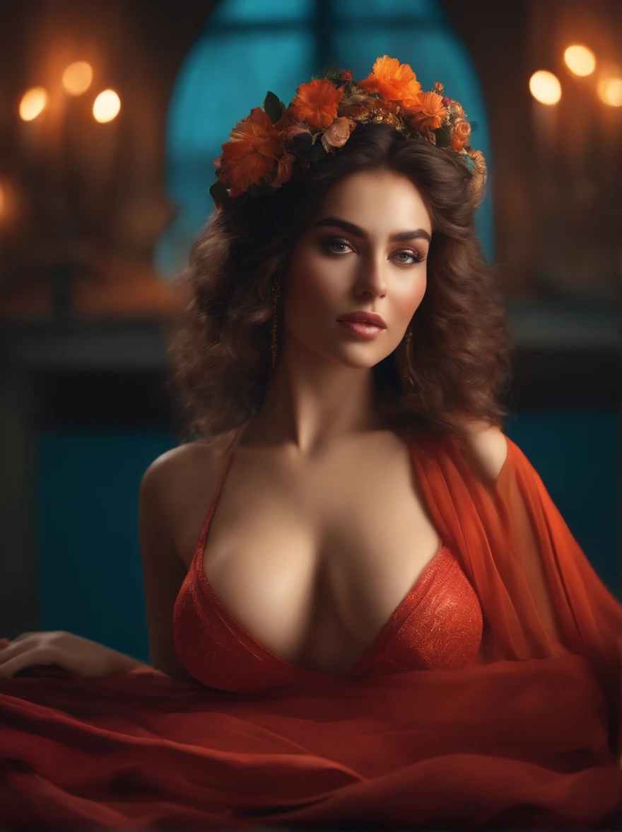 8k, hyperrealisme, big boobs