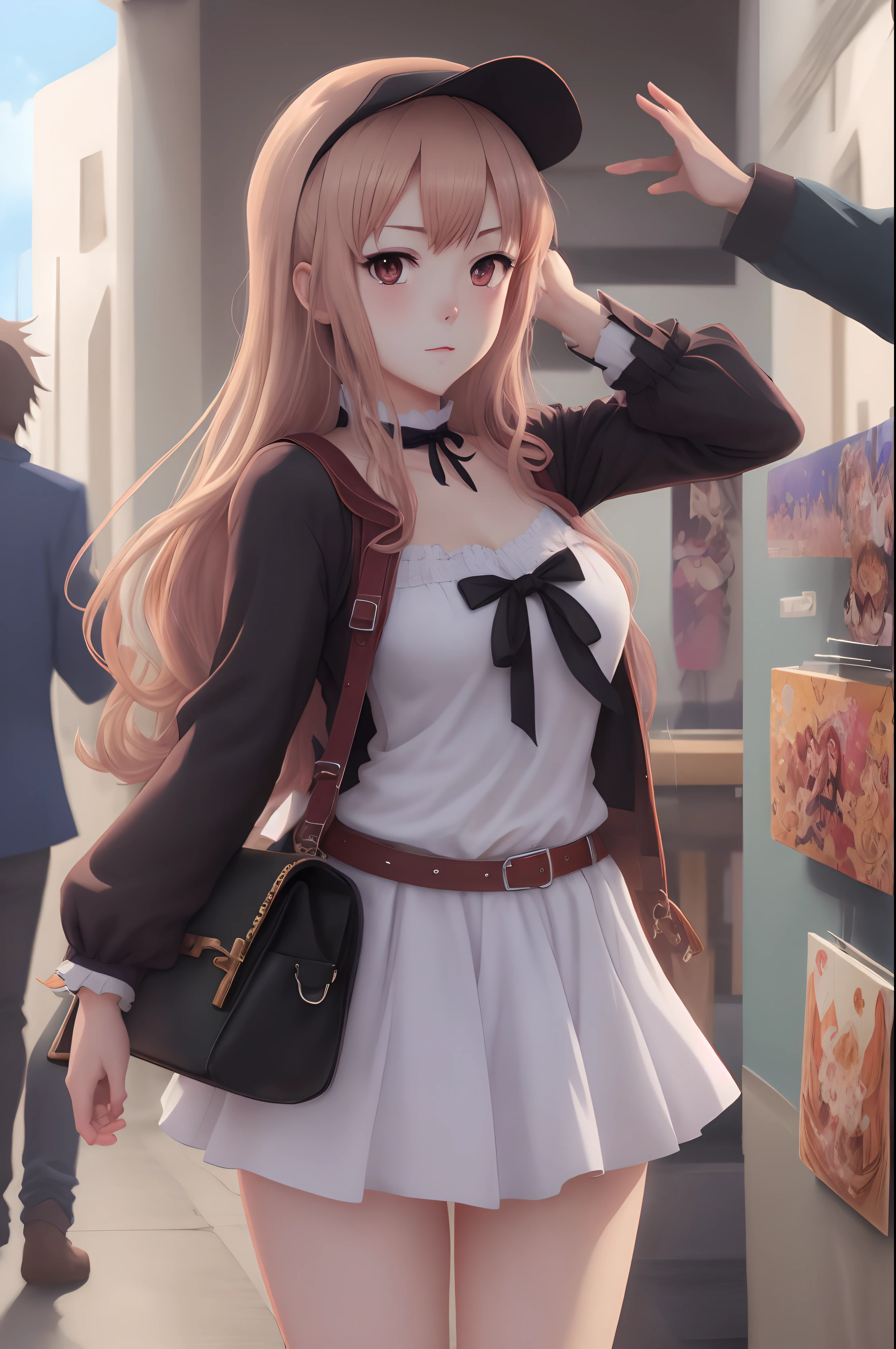 Criador de art de anime 2D girl