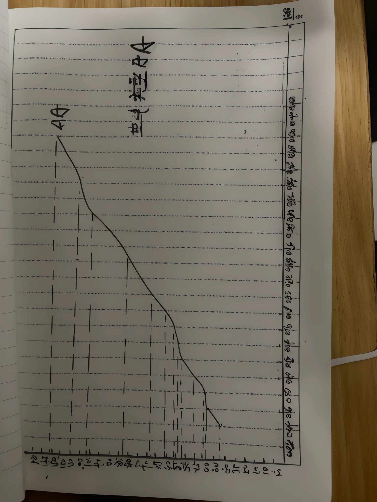 Arafede diagram of a line drawing a curve on a piece of paper, very accurate photo, found schematic in a notebook, author:Ayako hexagon, on a notebook page, badly drawn, very detailed curve, very very low quality picture, schematic in a notebook, trying to study, author:Matthew Smith, Game scene graph