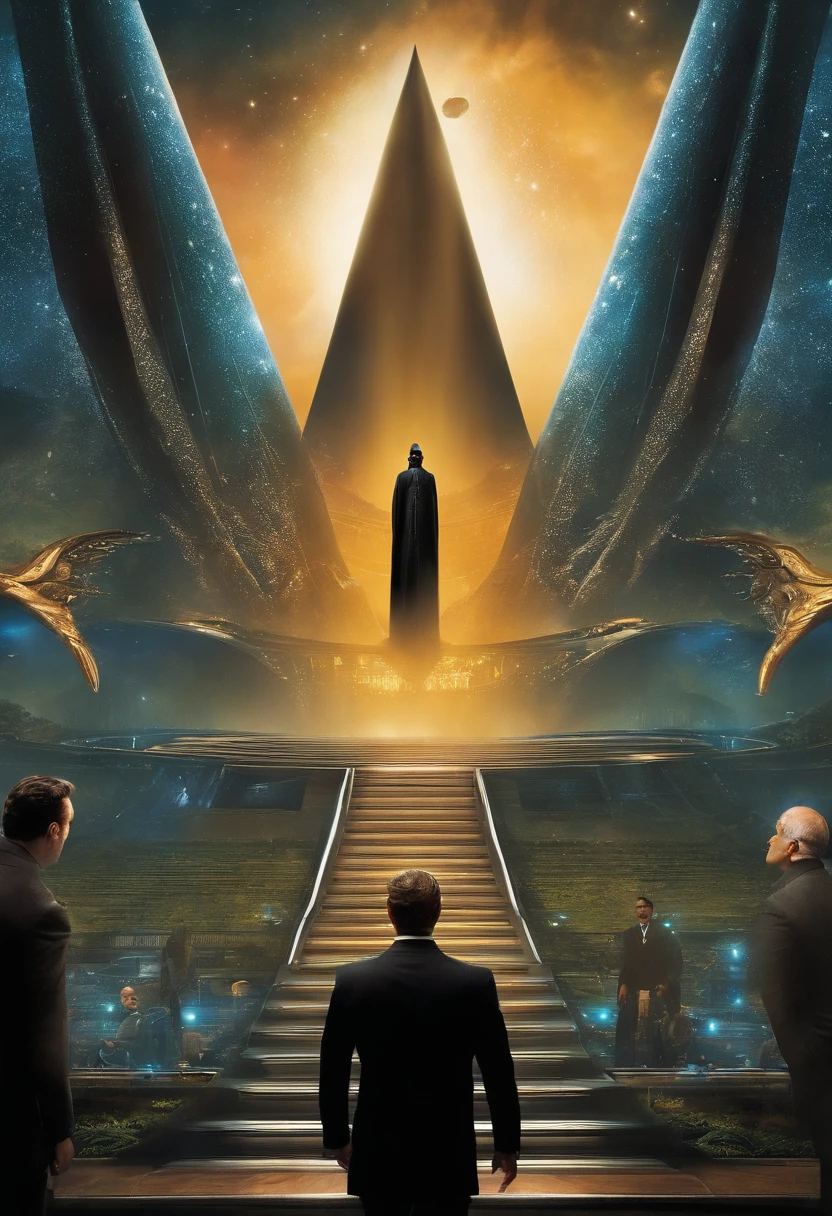 The Struggle of the Men in Black with Extraterrestrial Visitors