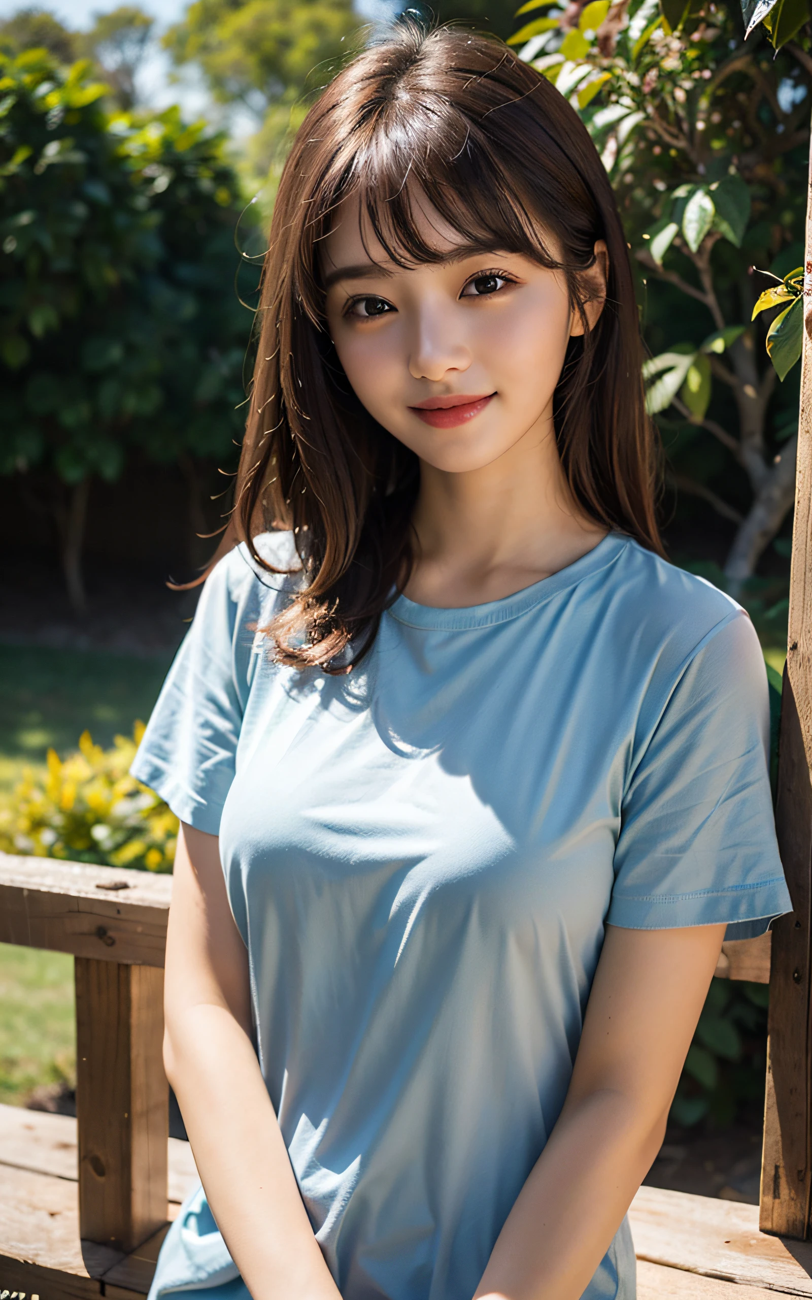 doress、(Photorealsitic:1.4)、(hyper realisitic:1.4)、(realisitic:1.3)、(Smooth lighting:1.05)、(Improved lighting quality in movies:0.9)、32K、1girl in、20 years girl、Realistic lighting、Back lighting、Facial light、raytrace、(brightened light:1.2)、(enhanced quality:1.4)、(Top quality real texture skins:1.4)、finely eye、finerly detailed face、Fine quality eye、(Tired, sleepy and satisfied:0.0)、 close up of face、tshirts、(enhance body line mood:1.1)、(Increase the beauty of skin texture:1.1)、((Satomi Ishihara))、