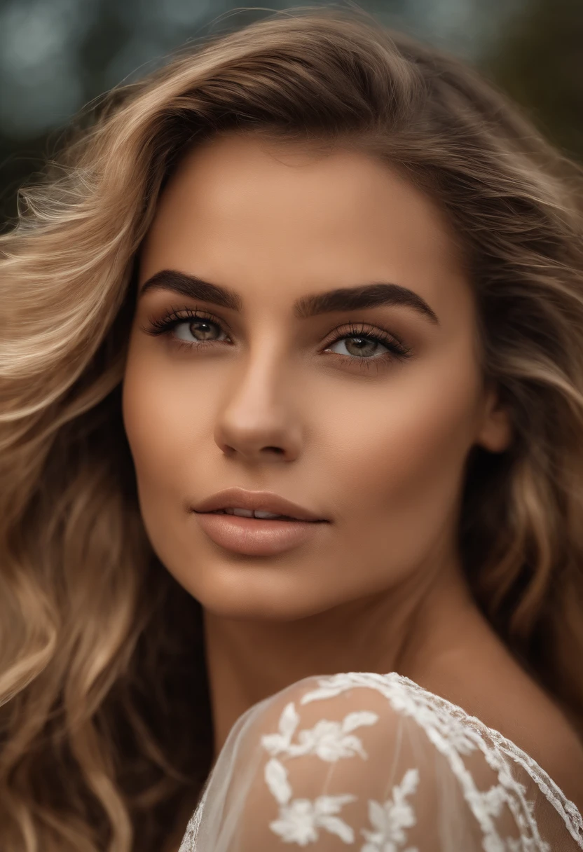 Mulher loira com cabelo longo e top branco olhando no espelho, mulher loira bonita, foto retrato suave 8 k, uma loira linda, mulher loira, Blonde and attractive features, menina loira bonita, foto de uma mulher bonita, loira mulher jovem bonita, Deusa loira, 4K fotografia de glamour, close up de uma mulher loira, mulher sueca loira, Menina sexy com cabelo loiro longo melhor qualidade, master part, ultra high-resolution, fotorrealista, 1girl, Fora do ombro, sorrir