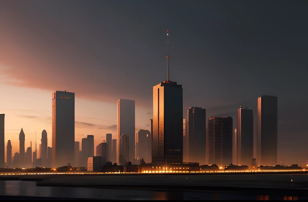 Doomsday City,dimly lit