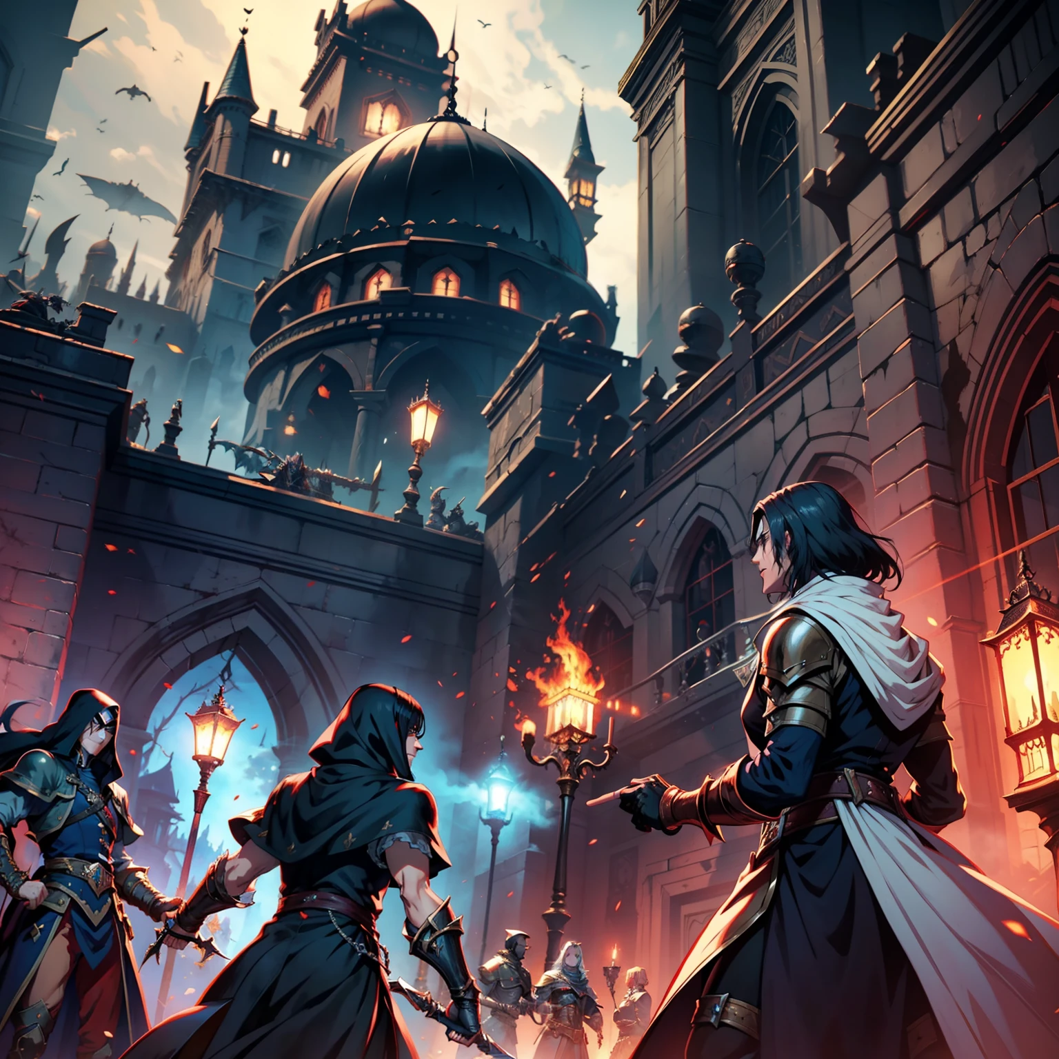 Castlevania Lord of the shadows great large battle War Islamic War