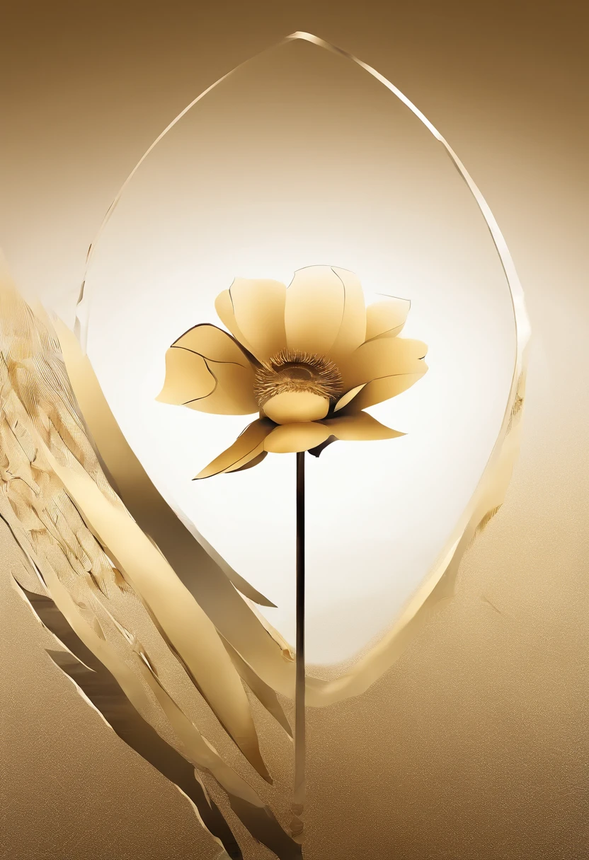 a close up of a gold circle with a flower on it, inspired by Jan Antonisz van Ravesteyn, by Jan Zrzavý, artwork in the style of z.w. gu, zenith view, zany, business logo, by Jan Stanislavski, inspired by Walenty Wańkowicz, fanart, zaun
