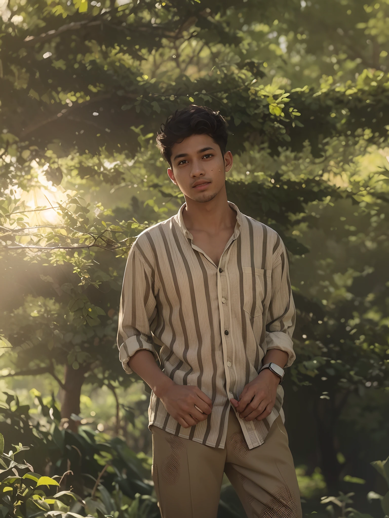 Change the pant and shirt