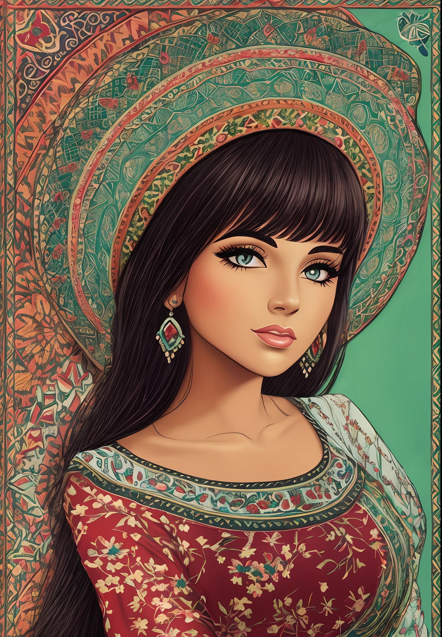 Hispanic woman from 60's --auto --s2