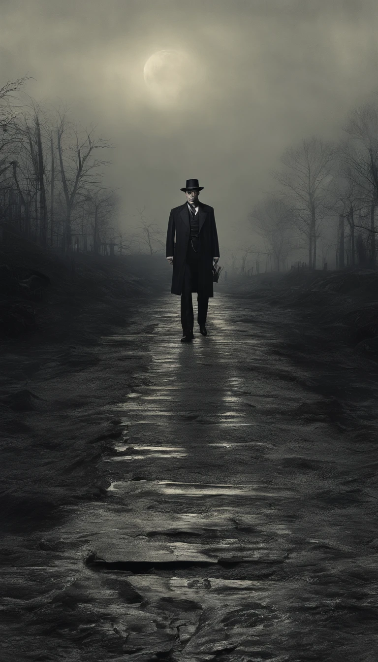 There are five men in suits and hats standing in a row, Turma de Peaky Blinders, mafia, Persianas Peaky, Road to Stillframe Doom, Figurinos de Peaky Blinders, Path to Doom, Persianas Peaky (2018), , mafioso, tiro matinal, mafia background hyper detailed, tiro largo, realismo, extremamente detalhado, luz cinematica, ambiente sombrio, disparando armas de fogo.