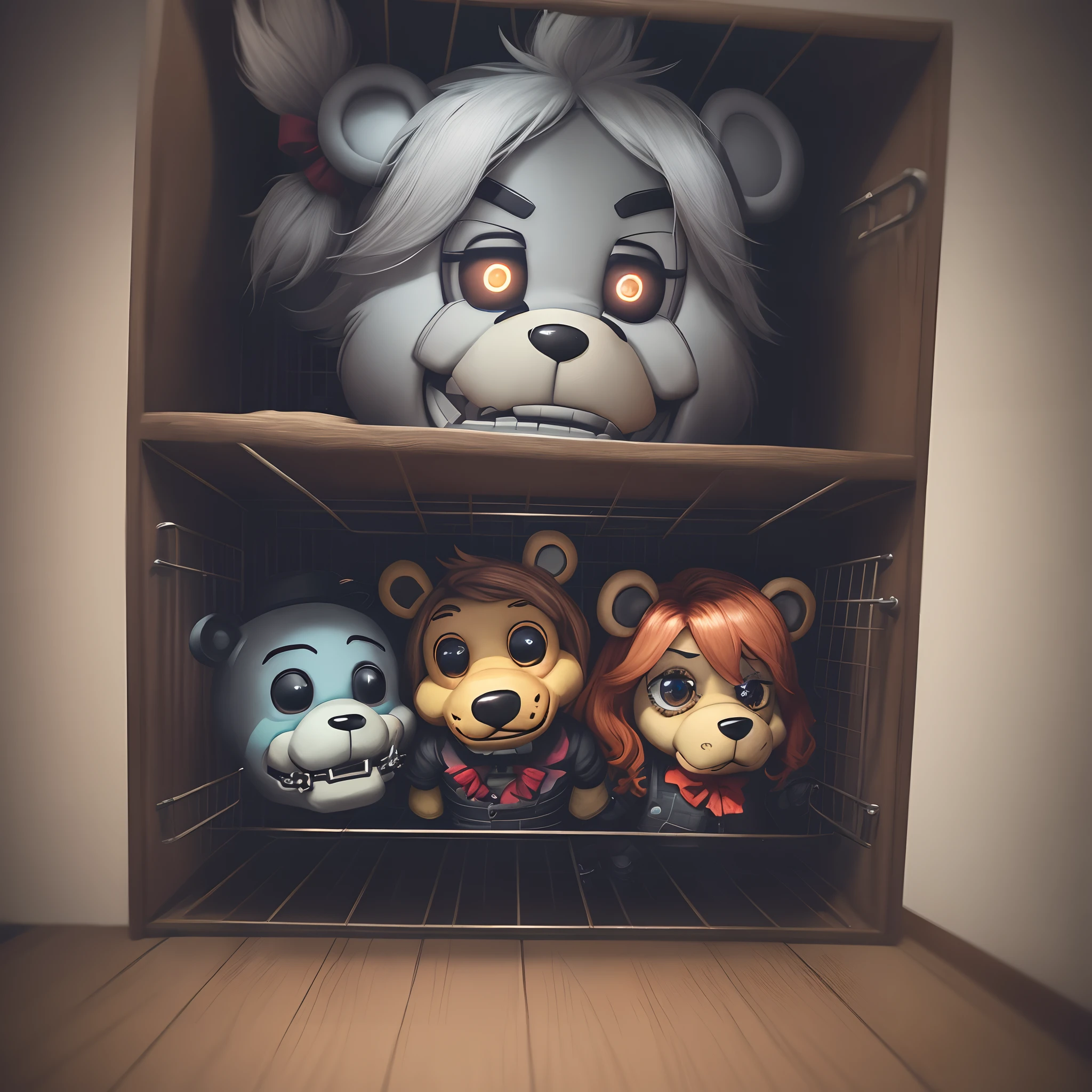 Nichols cage in five nights at Freddy’s