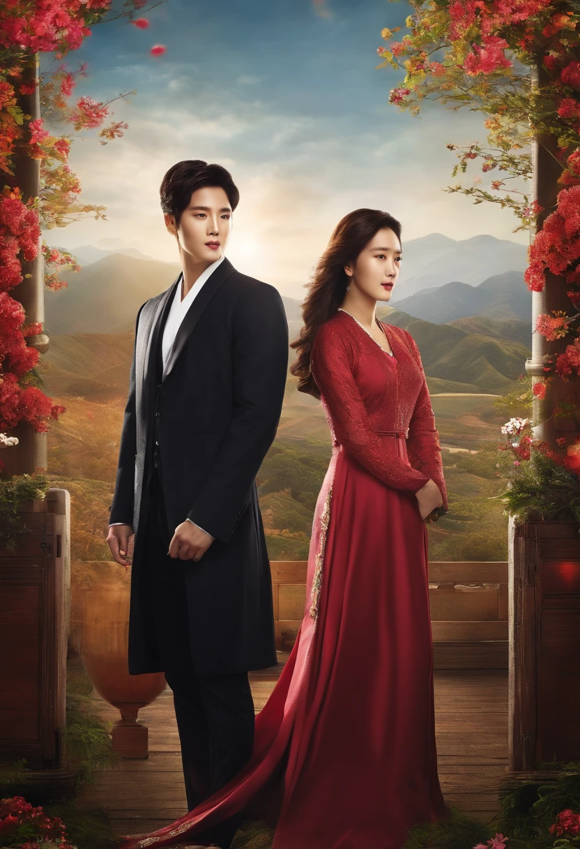 The Korean drama banner image has a minimum size of 2048 x 1152 pixels, maximum 6 MB.