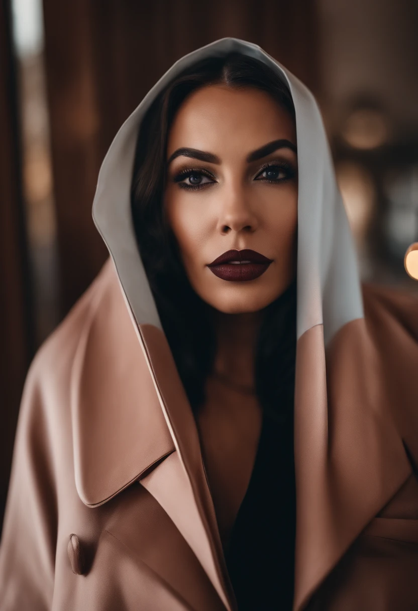 create a linkedin profile photo, female, 35 years old, vp of ecommerce of fashion brand