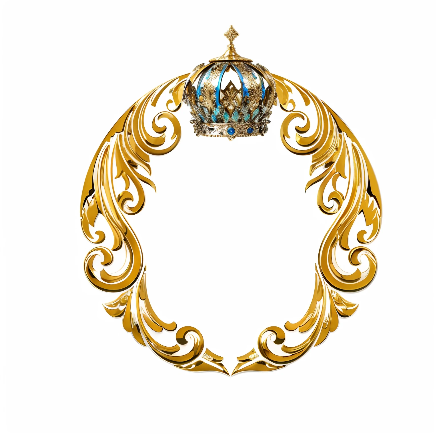 Arte Digital, 3d, ouro, brilho metalizado
