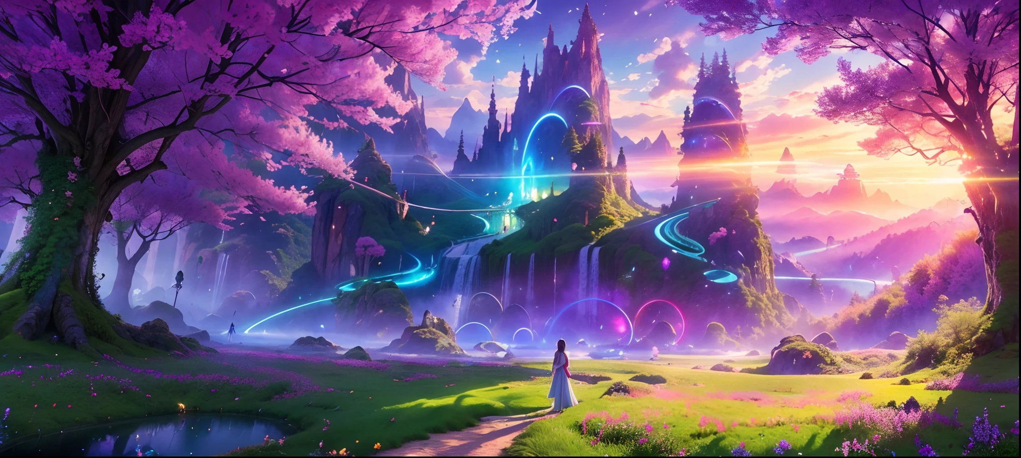 ((masterpiece:1.25, High-resolution, 4k, 8k, ultra-detailed:1.35, realistic, realistic photo, photo-realistic, fantasy)), (a girl,high:illustration),(best quality,highres,realistic),portal to the future,another amazing world,glowing lights,wonder and awe,futuristic technology,unbelievable beauty,vivid colors,transition and transformation,dramatic and breathtaking scene,lush landscape,magical atmosphere,peaceful and serene,dreamlike fantasy,seamless integration,discovery and adventure,intertwined realms,timeless and ethereal,harmony of worlds,limitless possibilities,mesmerizing and enchanting