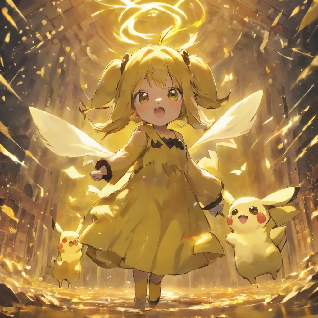 Pikachu、hightquality、masuter piece、personification