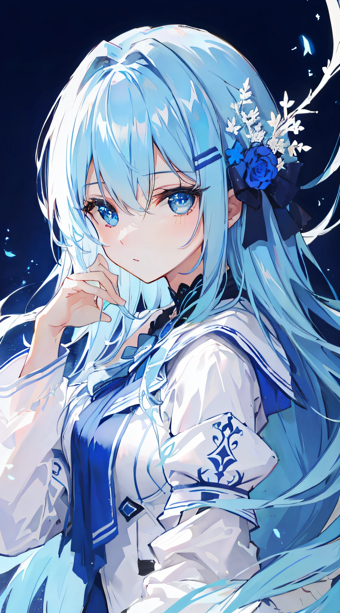 blue eyes
