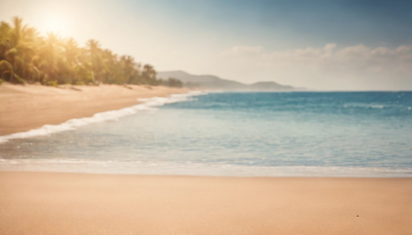 sand beach,beach,horizon,Full of happiness