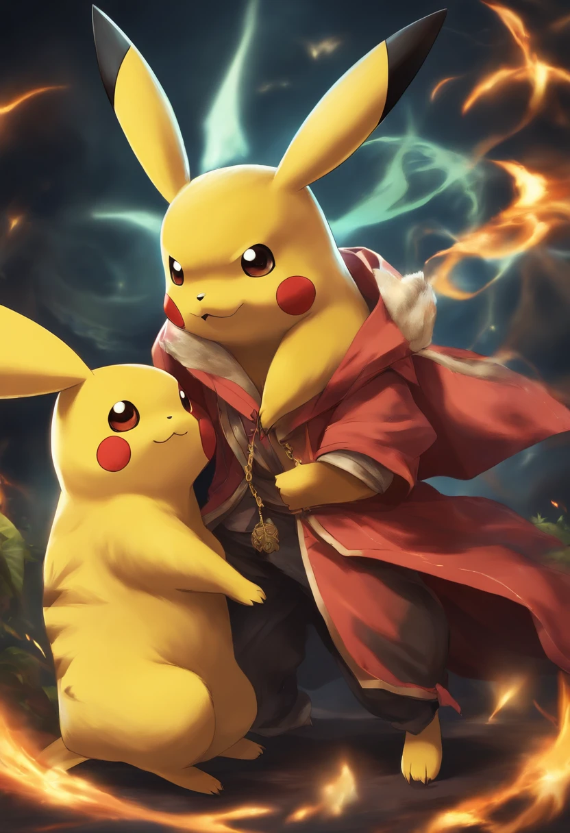 pikachu and zenitsu fusion
