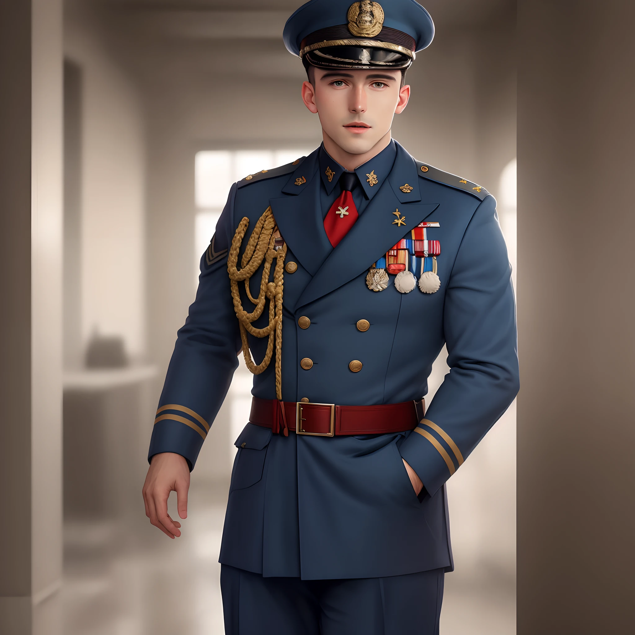 Miguel o'hara in military uniform