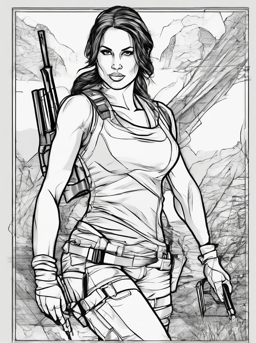 Tomb Raider Lara Croft, NAKED, best quality, masterpiece, ultra high resolution, (photorealistic:1.4), raw photo, shiny skin, BRIGHT BODY, dramatic lighting, full body, big breasts, exposed breasts, different positions, different poses, different variations