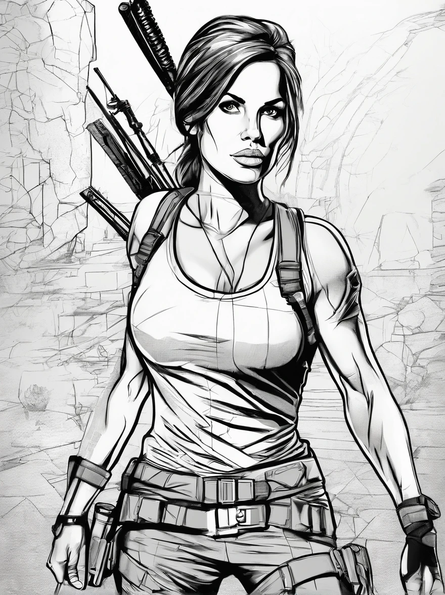 Tomb Raider Lara Croft, NAKED, best quality, masterpiece, ultra high resolution, (photorealistic:1.4), raw photo, shiny skin, BRIGHT BODY, dramatic lighting, full body, big breasts, exposed breasts, different positions, different poses, different variations