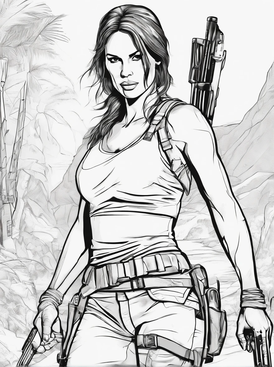 Tomb Raider Lara Croft, NAKED, best quality, masterpiece, ultra high resolution, (photorealistic:1.4), raw photo, shiny skin, BRIGHT BODY, dramatic lighting, full body, big breasts, exposed breasts, different positions, different poses, different variations