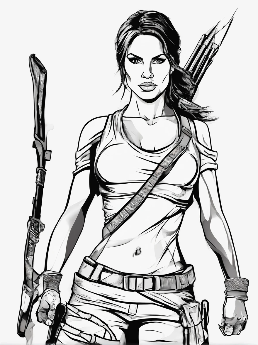 Tomb Raider Lara Croft, NAKED, best quality, masterpiece, ultra high resolution, (photorealistic:1.4), raw photo, shiny skin, BRIGHT BODY, dramatic lighting, full body, big breasts, exposed breasts, different positions, different poses, different variations