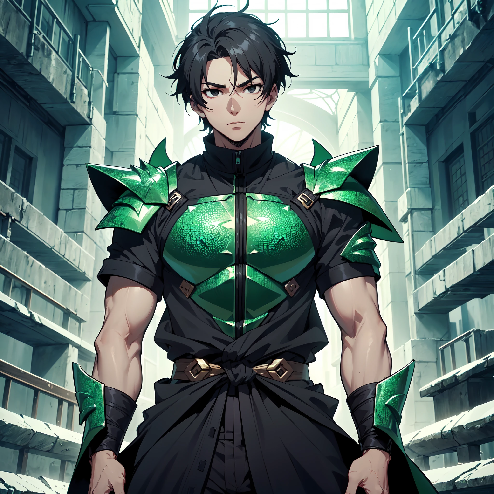 128K Ultra High Definition,
128K Ultra High Quality,
128K Ultra High Resolution,
Best Definition,
Best Quality,
Best Resolution,
Perfectly Detailed,
Perfectly Designed,
Extremely Detailed,
Extremely Designed,
Hyper Detailed,
Hyper Definition,
Hyper Quality,
Hyper Resolution,
Masterpiece,
(((Anime))),
Body Shot,
(((Boy))),
Handsome,
Muscular Body,
(((Black Short Hair))),
(((Black Eyes))),
(((Hyper Detailed & Perfectly Designed With Ultra High Quality Green Emerald Ninja Armor))),
(((Inside Of Medieval Royal Palace Background Scenery))),