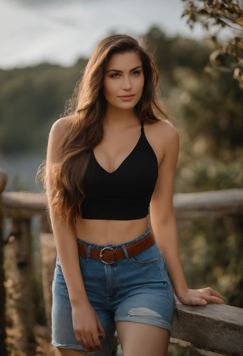 Girls 20 years old, nackt, prepares for sex, grinst, lange haare, big boobs, handsome face