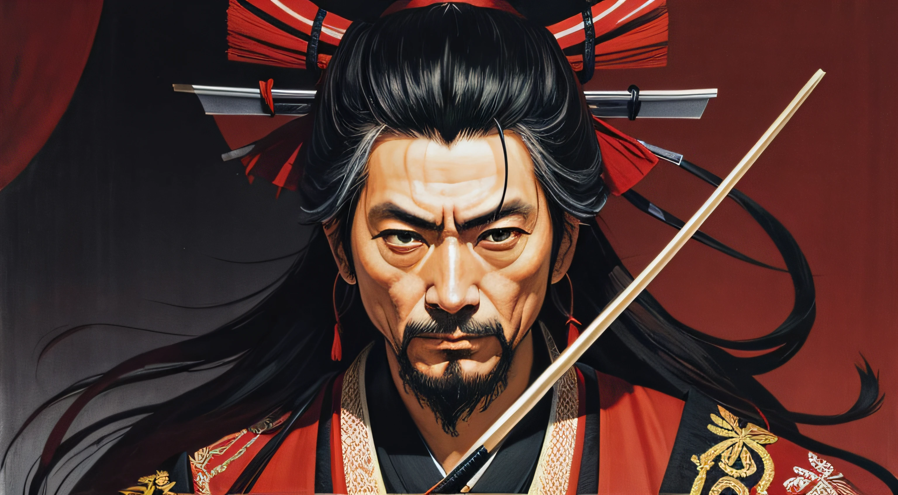 Miyamoto Musashi, Sumiê Painting