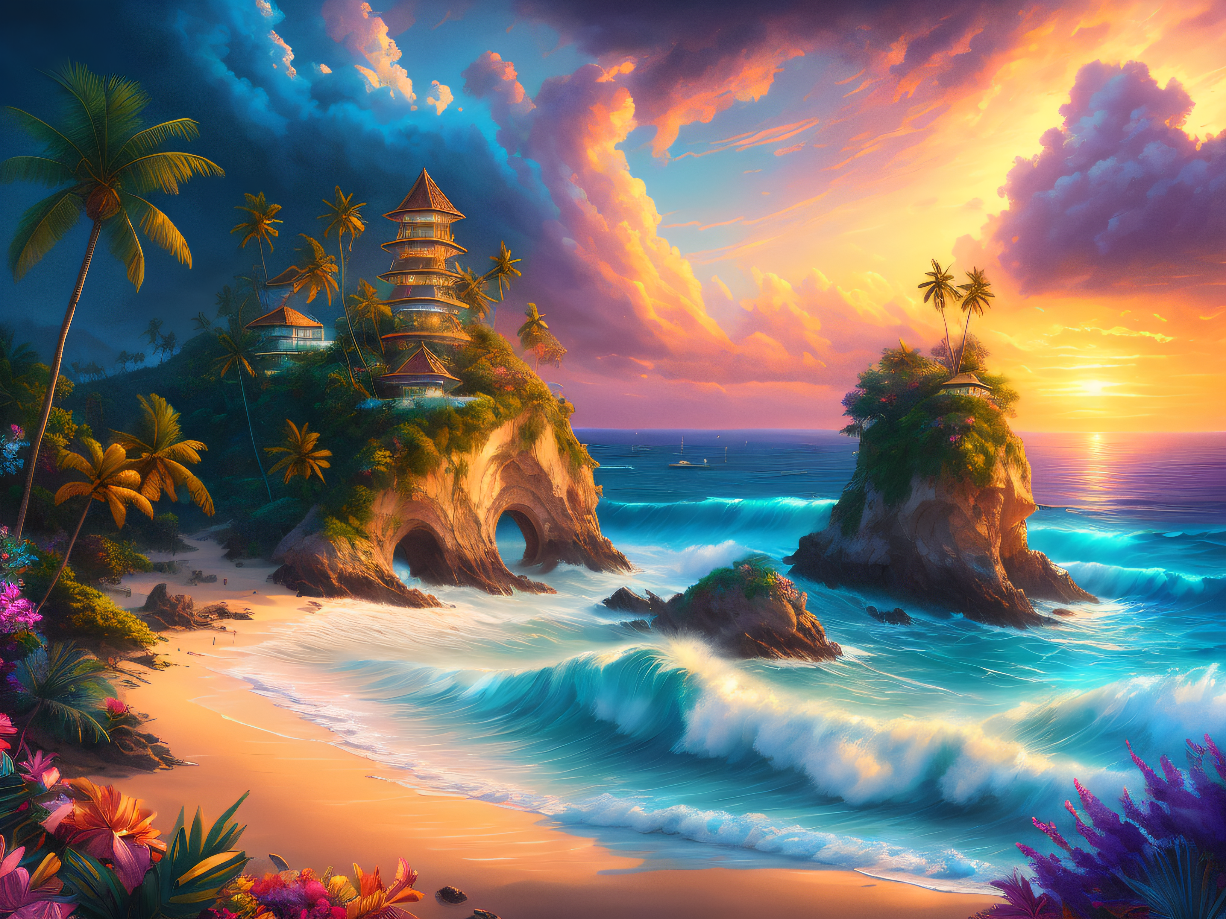 Tropical Island Tsunami v1.0