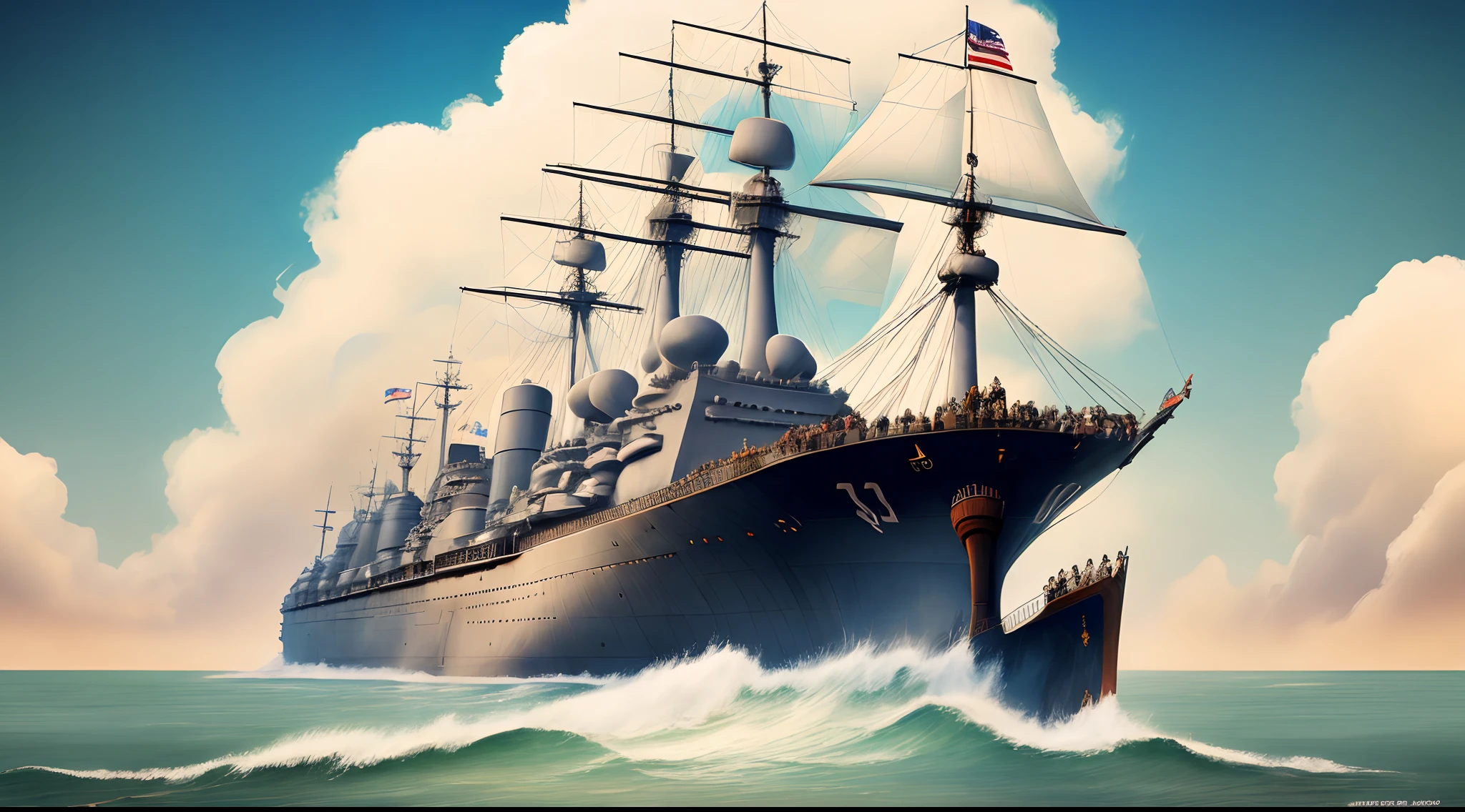 Disney movie poster about the USS Liberty