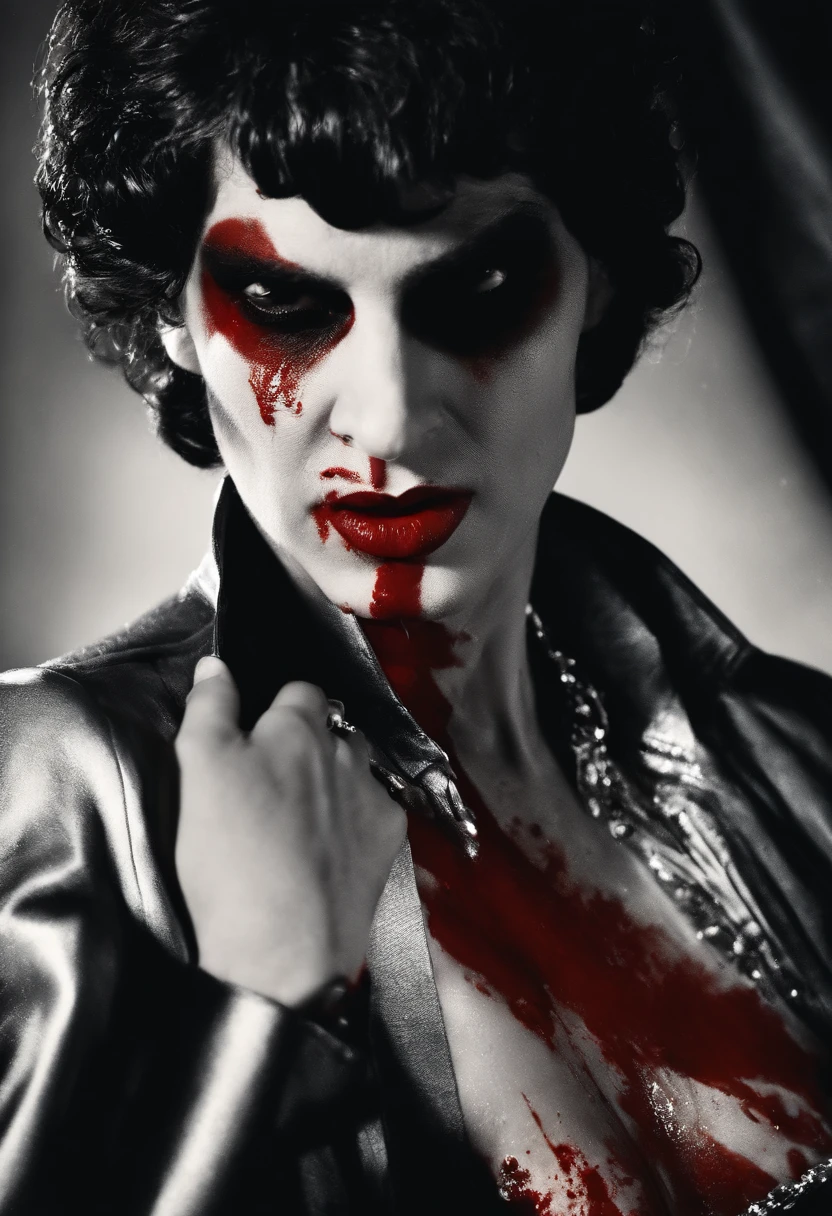Vampiro negro mordendo e um vampiro cigano enquanto faz sexo carnal, erotic and violent wet with blood +18 Realism Explicit Sex with Lots of Blood and Realism with Breast Penetration Sample, sem nenhum tipo de roupa, Intense Sex Positions Voracious sex with bloody vampire fangs and intense bites and intense pleasure face reaching and soaking blood