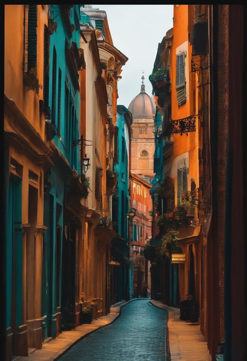 The city