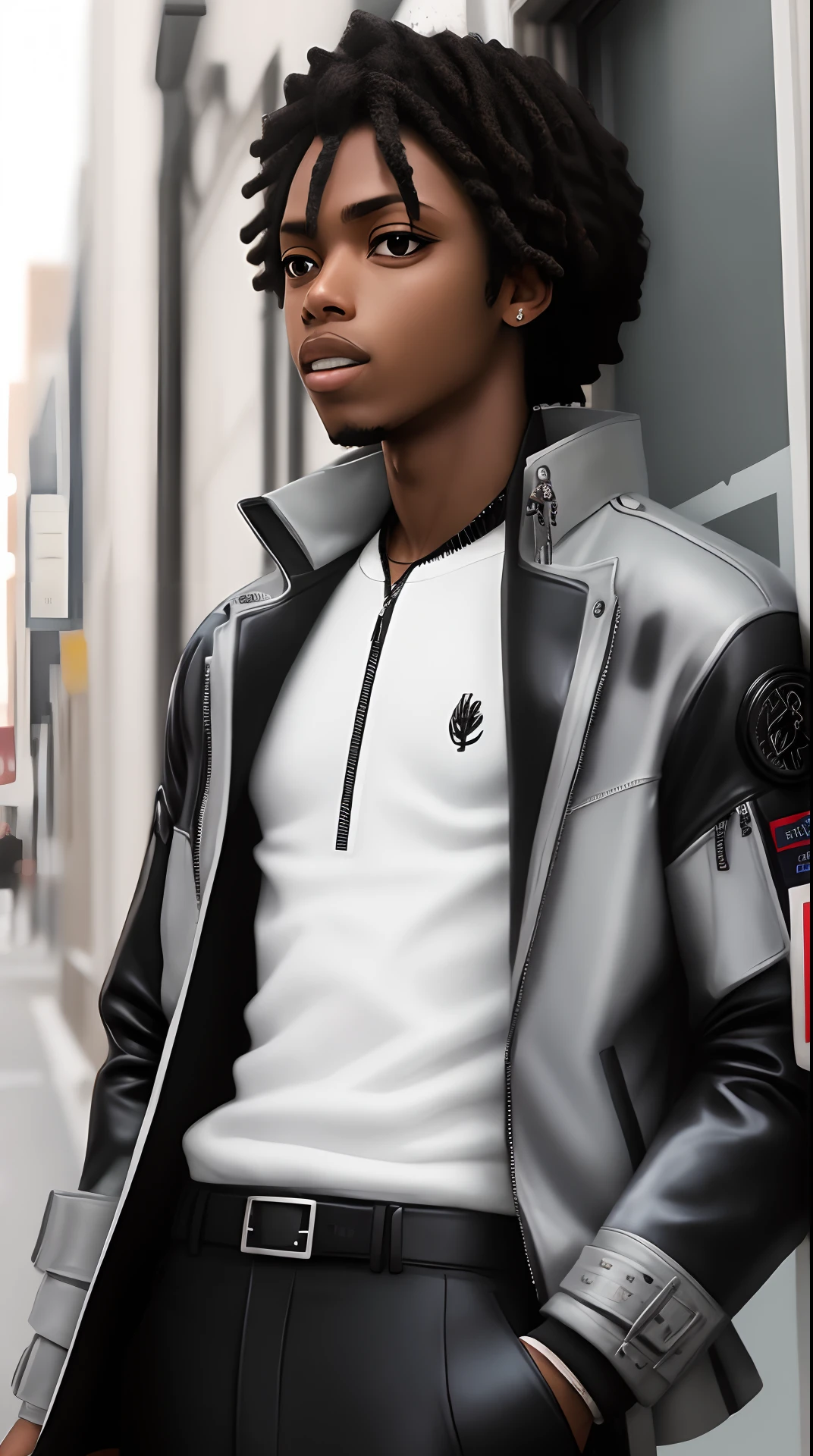 David Martinez Jacket On Miles Morales