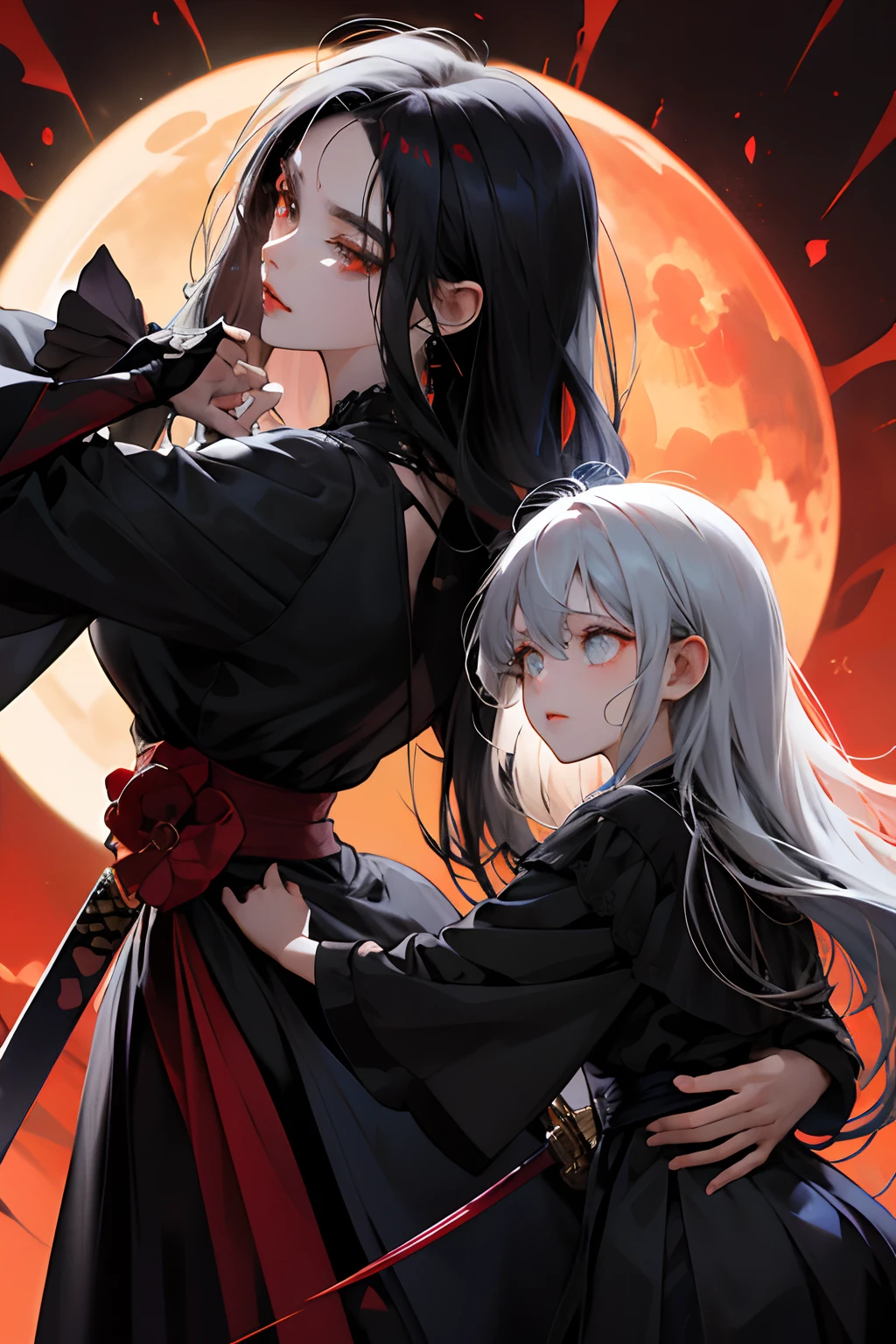 Coming down from the sky, A breathtaking masterpiece, Vivid, Caravaggio, 8k，Angelic，A large number of people，fallen Angel，Duel Night Battle Angel vs. Many Humans，9 prompts:「A surreal cinematic depiction of Astaroth, A powerful demon and princess of Hell, sheの魅惑的かつ恐ろしい栄光の中で.。」
she、Perfect porcelain skin、Plump red lips、The flames of hell smolder with sharp eyes、sheはこの世のものとは思えないほどの美しさを見せるはずだ.。sheの外見は、sheの悪魔的な性質を暗示する、Subtleties, The impersonal edge.。
sheの髪は長い、Shiny Black、It must be swaying as if blown by an invisible wind.。sheの頭の中では、Polished and bent to a wicked point、雄羊や山羊のHornのような装飾的なHornが飾られているはずです。
sheの体は豊満でありながら引き締まっている.、Muscles should be clearly defined, Like a predator.。Instead of feet、鋭い黒いnailの先を持つ獣のような趾行脚が必要です。
sheの体はsheの服ではない、Partially covered by a segmented carapace made of insect-like crimson and black chitinous plates。&#39;Exoskeleton.、Skin must be exposed。
sheの背中から、Its spread reaches at least 20 feet.、have large leathery wings like a bat.、それはsheに邪悪な威厳のオーラを与える.。
background、There are towering rocks and rivers of lava..、It should depict a pit of burning sulfur., Hell itself.。background、Little Ghost、Tormented Soul、You will see other demonic figures being tormented..。
Dramatic lighting of fire and lava、sheの姿には深く不吉な影が落ちている.、それはsheの非人間的な魅力と力を強調する.。The overall atmosphere is、A combination of smoldering temptation and evil intent will bring an end to the pure world..。
This detailed prompt is available in the、、It covers all the fascinating and terrifying aspects of Astaroth..。The mysterious, Devilish beauty、Horn、nail、Insect-like shell、Giant bat wings、そして地獄のようなbackground。Photorealism、Dramatic lighting and shadows、and emphasizes the atmosphere of smoldering temptation mixed with world-destroying malice..
