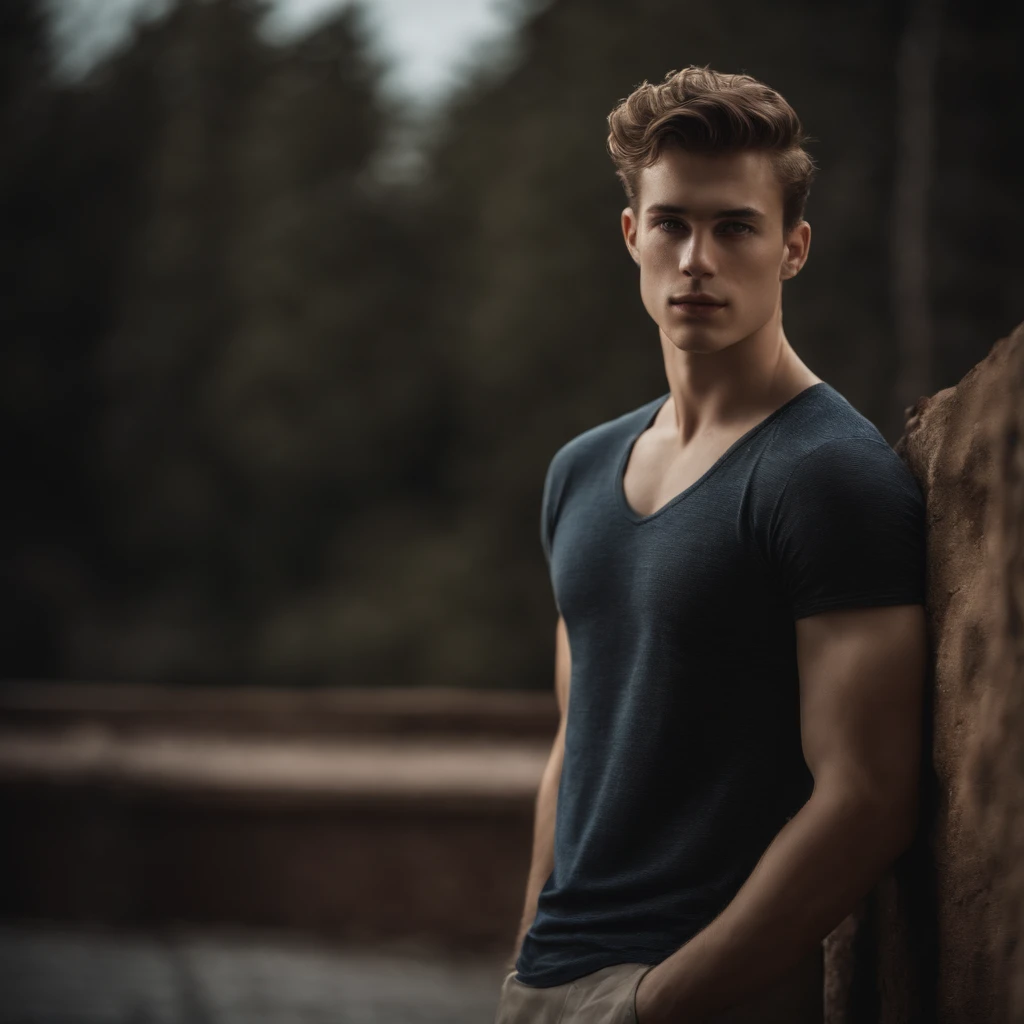 PALE SKIN portrait of a MEN 22 YEAR OLD,SIX PACK ABS,, natural skin textures and lines, lbeautiful eyes, highly detailed light, amazing hair,,