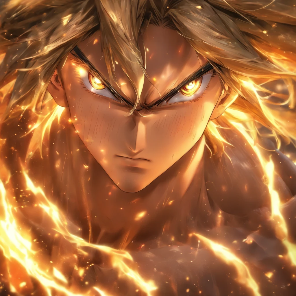(best quality, highres, photorealistic:1.37), pale skin, striking features, masculine, intense gaze, defined jawline, sculpted physique, captivating expression, dark and dramatic lighting, vibrant colors, realistic hair strands, flawless complexion, stunning realism