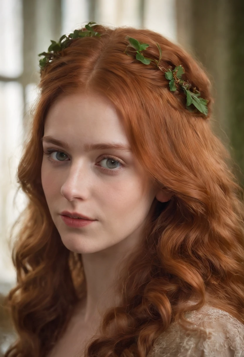 Leonora Weasley, Ron Weasley's twin sister. A 16 year old gorgeous girl, she is in the house Gryffindor, she has big brown eyes and curly ginger hair, she is very tall, and her body is very attractive.