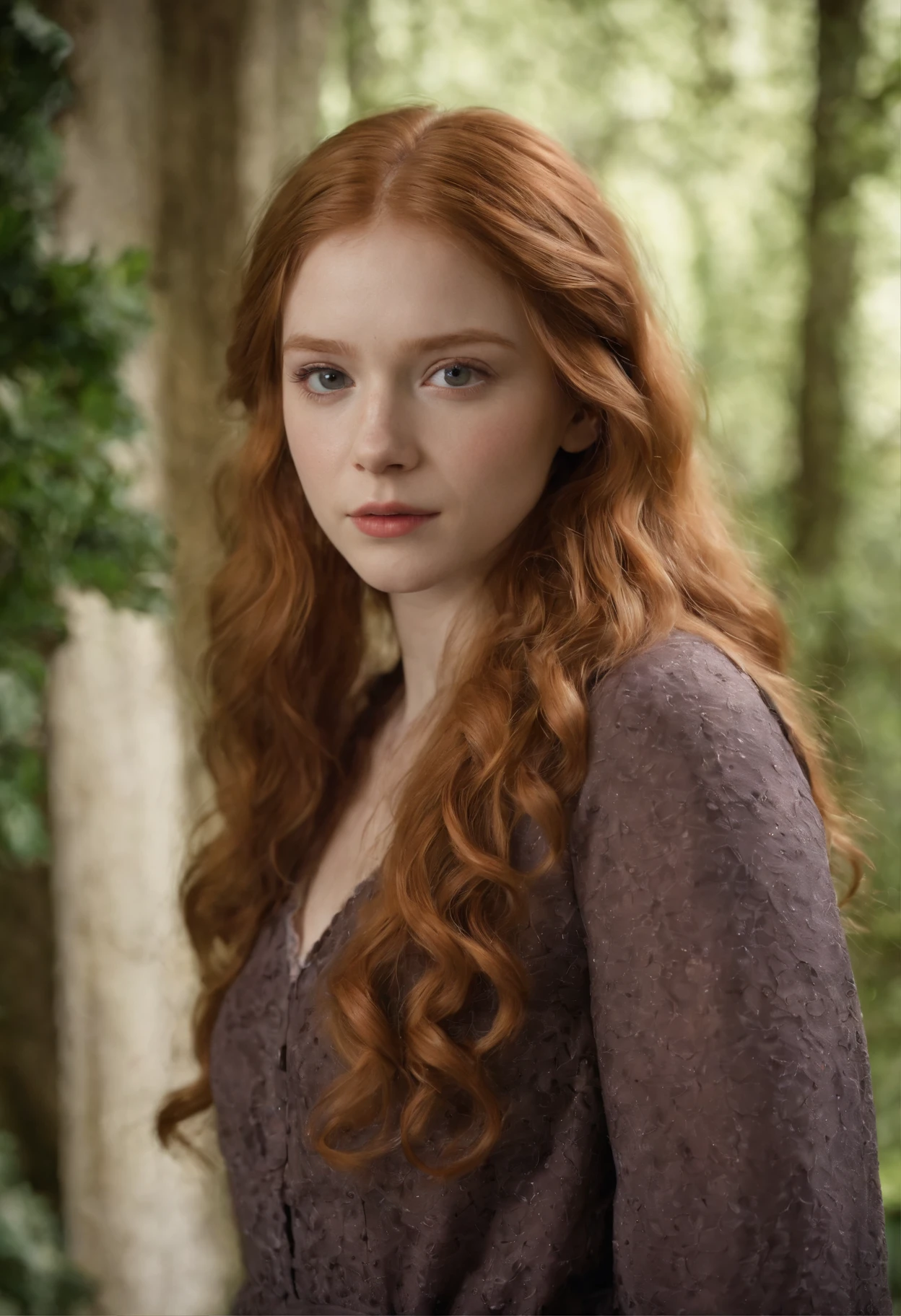 Leonora Weasley, Ron Weasley's twin sister. A 16 year old gorgeous girl, she is in the house Gryffindor, she has big brown eyes and curly ginger hair, she is very tall, and her body is very attractive.