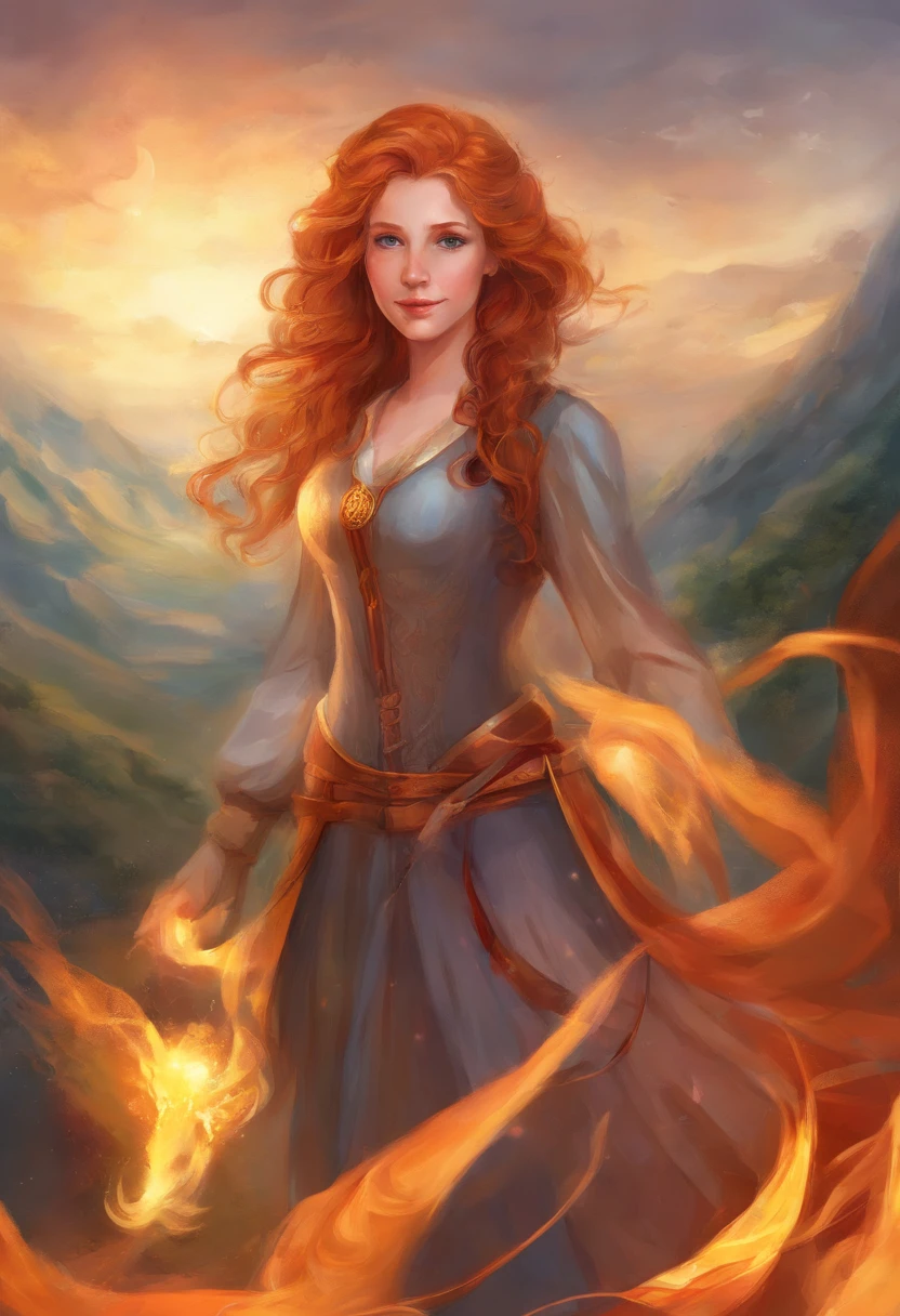 Leonora Weasley, Ron Weasley's twin sister. A 16 year old gorgeous girl, she is in the house Gryffindor, she has big brown eyes and curly Auburn hair, she is very tall, and her body is very attractive.